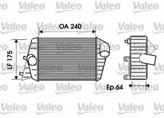 Интеркулер 817879 VALEO