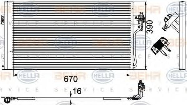 Конденсатор 8FC 351 024-511 HELLA