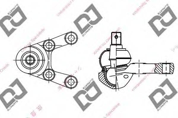 Несущий / направляющий шарнир DB1040 DJ PARTS