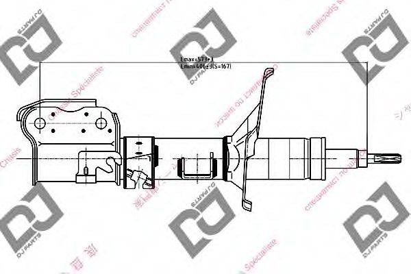 Амортизатор DS1123GS DJ PARTS