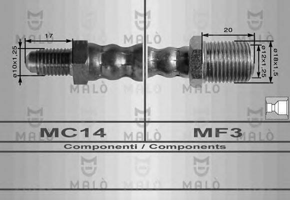 Шлангопровод 8278 MALO