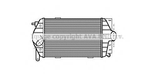 Интеркулер FT4126 AVA QUALITY COOLING