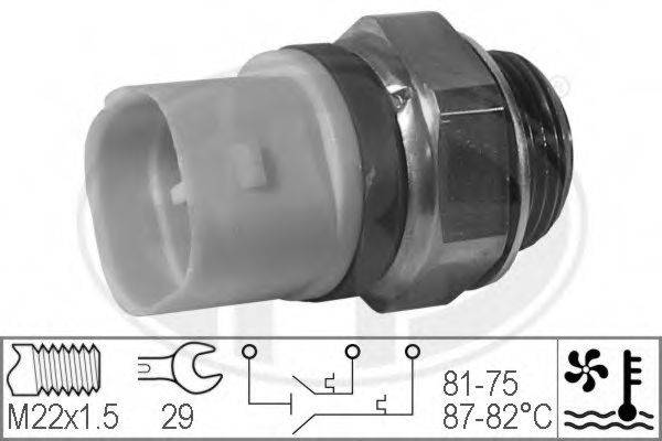 Термовыключатель, вентилятор радиатора 330222 ERA