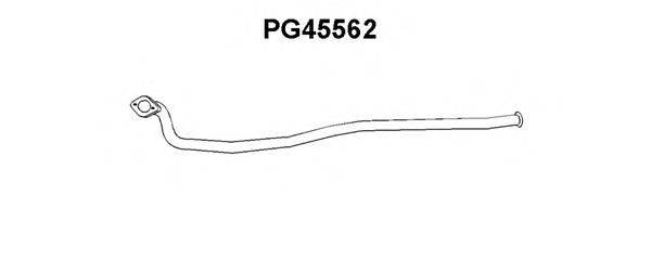 Труба выхлопного газа PG45562 VENEPORTE