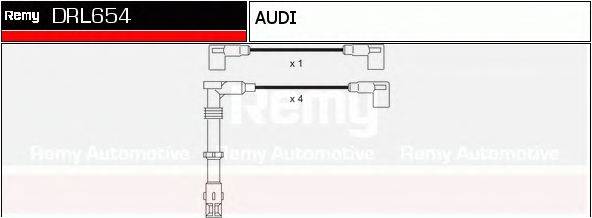 DRL654 REMY Комплект проводов зажигания DRL654 REMY