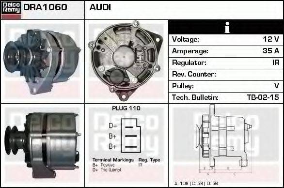 Генератор DRA1060 REMY