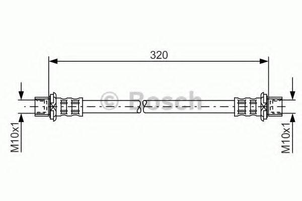 Тормозной шланг 6T48585 LPR