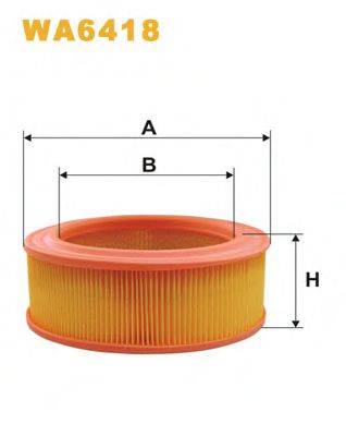 Фильтр воздушный WA6418 WIX FILTERS