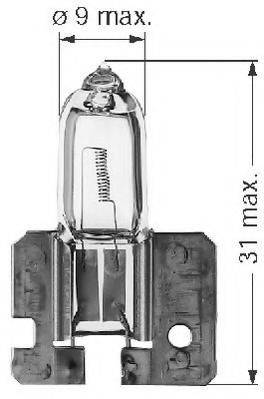 Лампа накаливания 112552 BERU