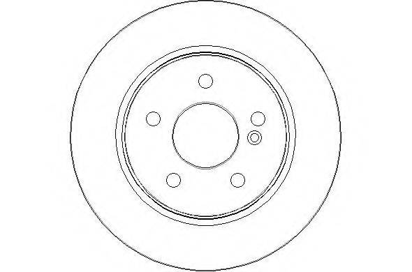 Тормозной диск NBD1553 NATIONAL