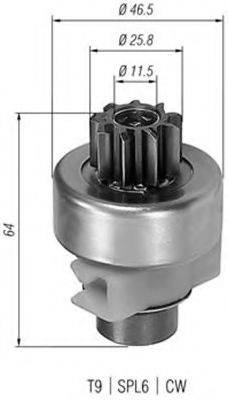 Рисунок 940113020247 MAGNETI MARELLI