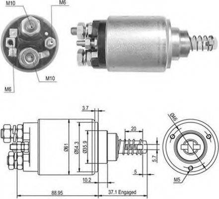 Рисунок 940113050389 MAGNETI MARELLI