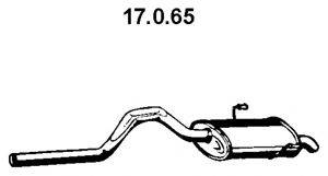 Глушитель выхлопных газов конечный 17.0.65 EBERSPACHER