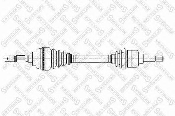 Вал 158 1052-SX STELLOX