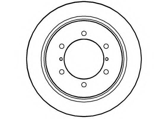 Тормозной диск NBD635 NATIONAL