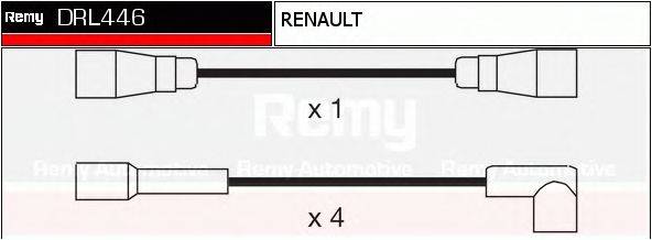 Комплект проводов зажигания DRL446 REMY