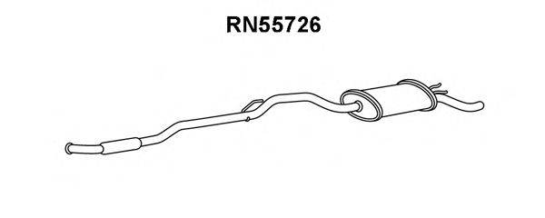 Глушитель выхлопных газов конечный RN55726 VENEPORTE