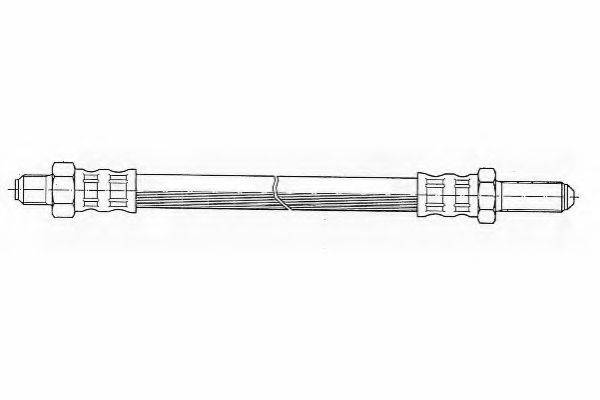 Тормозной шланг FHY2357 FERODO