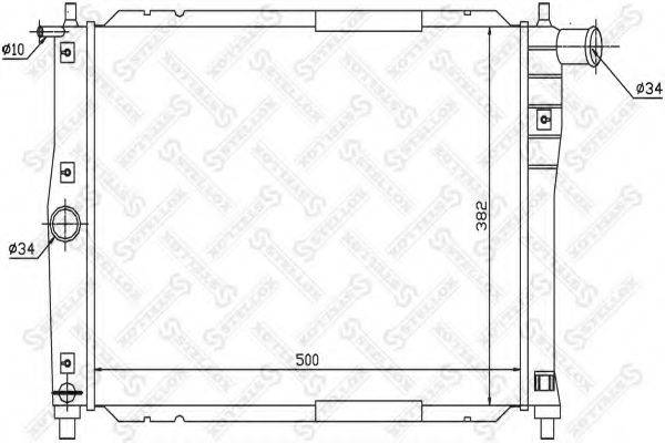 Теплообменник 10-25340-SX STELLOX