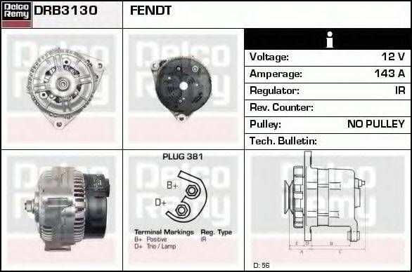 Генератор DRB3130 REMY