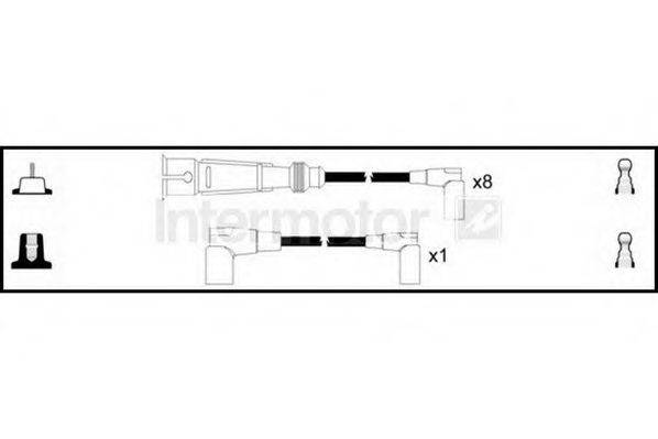 Комплект проводов зажигания 73918 STANDARD