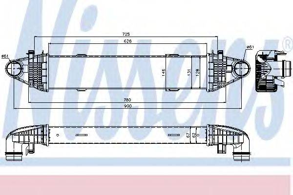 Интеркулер 96535 NISSENS