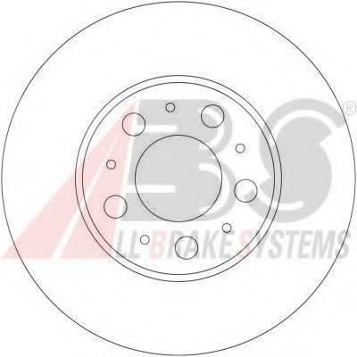 Тормозной диск 17404 A.B.S.