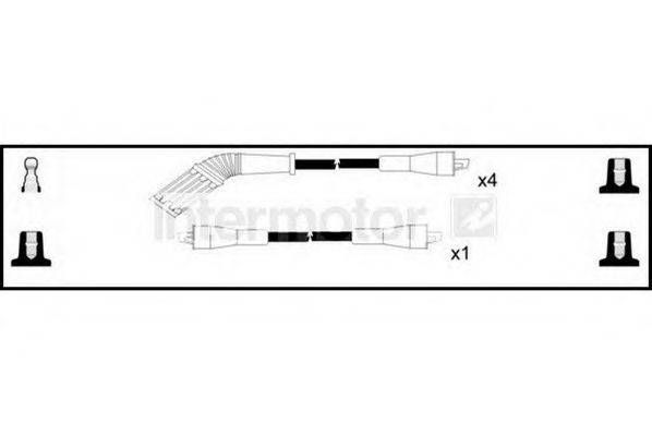 Комплект проводов зажигания 73747 STANDARD