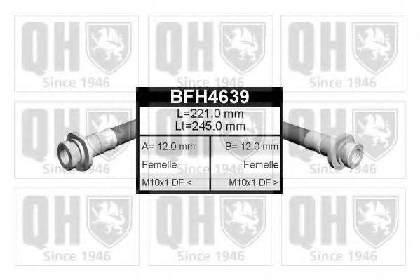 Тормозной шланг BFH4639 QUINTON HAZELL