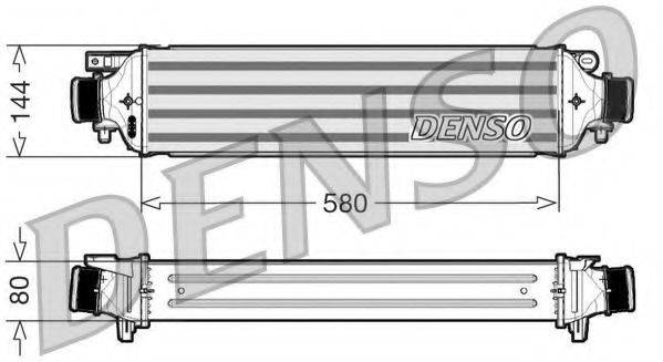 Интеркулер DIT09108 DENSO