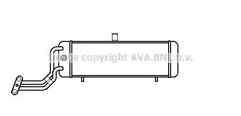 масляный радиатор, двигательное масло BW3156 AVA QUALITY COOLING