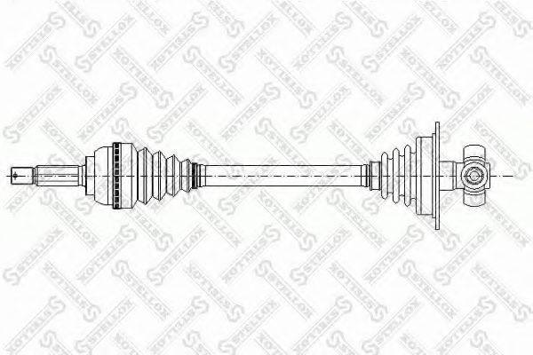 Вал 158 1033-SX STELLOX