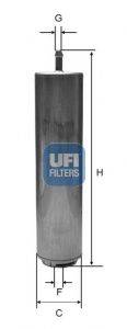 31.952.00 UFI Фильтр топливный 31.952.00 UFI