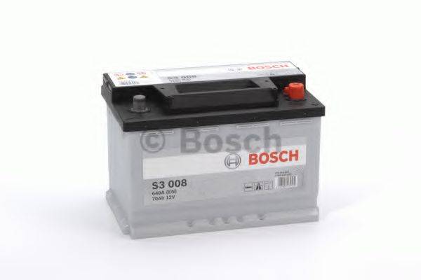 Стартерная аккумуляторная батарея 0 092 S30 080 BOSCH