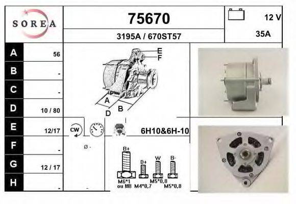 Генератор 75670 EAI