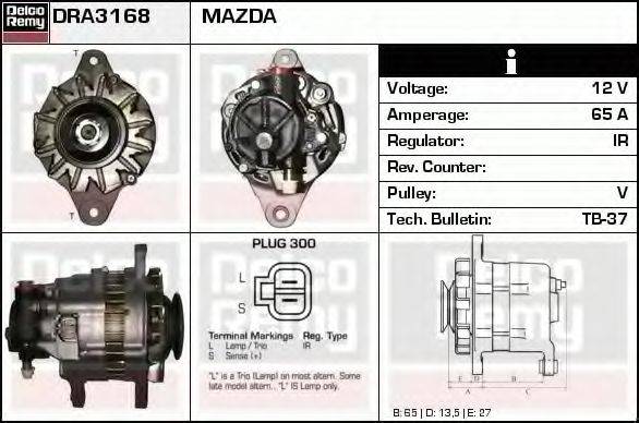 Генератор DRA3168 REMY