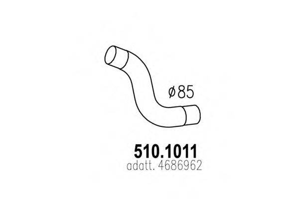 Трубка 510.1011 ASSO