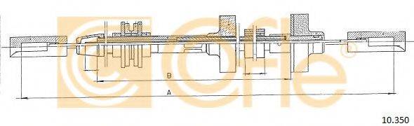 Трос 10.350 COFLE