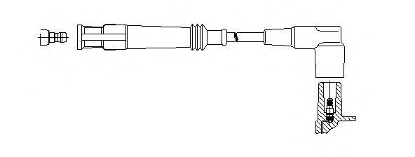 Провод зажигания 126/55 BREMI