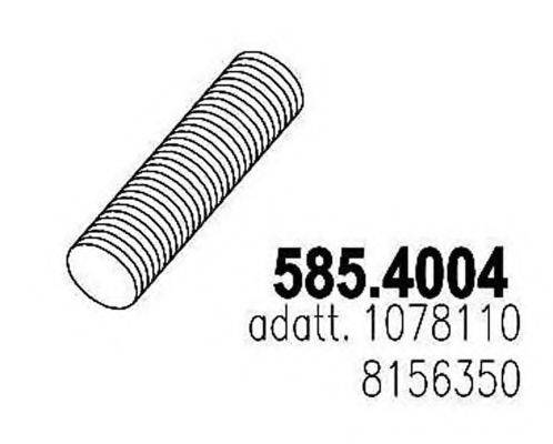 585.4004 ASSO Гофрированная труба, выхлопная система 585.4004 ASSO