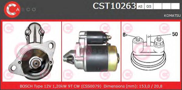 Стартер CST10263GS CASCO