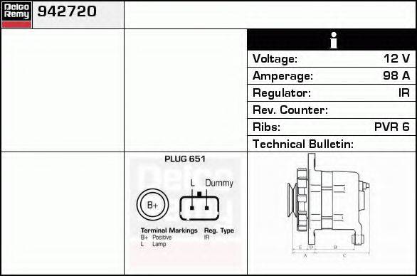 Генератор DRB2720 REMY