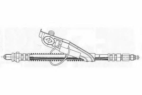 Тормозной шланг FHY2284 FERODO