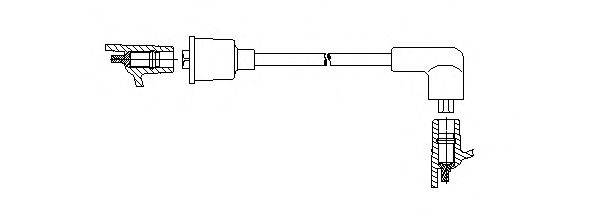 Провод зажигания 348/46 BREMI