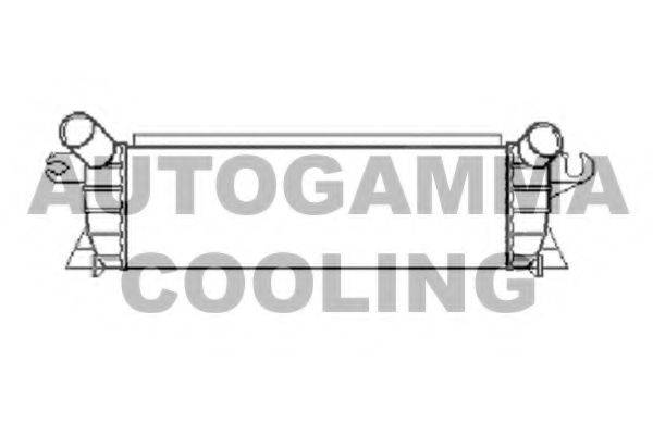 103230 AUTOGAMMA Интеркулер 103230 AUTOGAMMA
