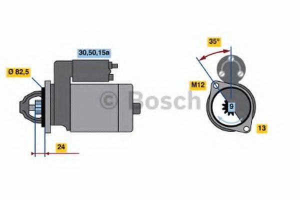 Стартер 0 001 108 026 BOSCH