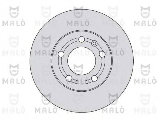 Тормозной диск 1110163 MALO