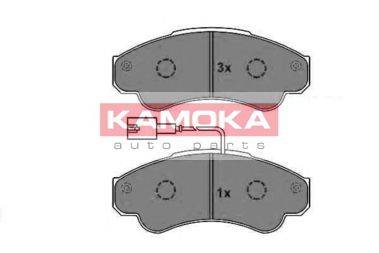 Комплект тормозных колодок, дисковый тормоз JQ1012958 KAMOKA
