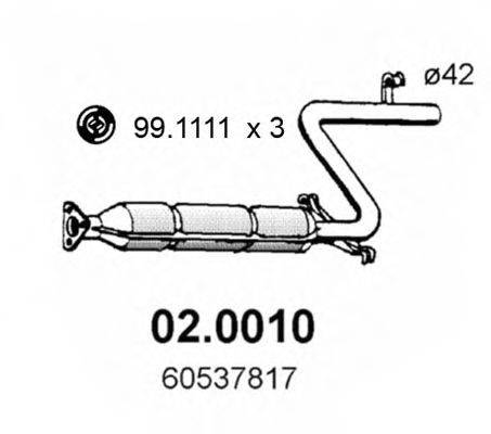 Катализатор 02.0010 ASSO