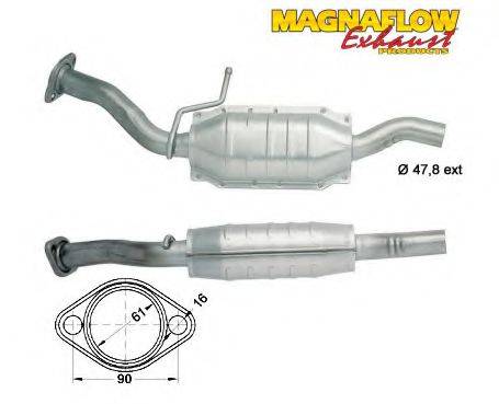 Катализатор 82508 MAGNAFLOW